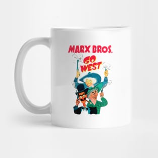 Marx Brothers Bros Go West Mug